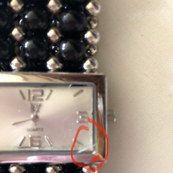 Watch bracelet. Beaded elastic band. - Picture 4 of 4